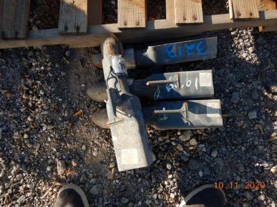 (4) BULLDOG HITCHES,  2"