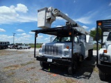 2001 GMC C6500 FORESTRY BUCKET TRUCK, 137,768 MILES  8.1L GAS, 6 SPD, PTO,