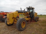 2012 CATERPILLAR 140M-2 MOTOR GRADER, 7257 HRS  CAB & A/C, 14' MB, REAR RIP