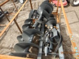 WOLVERINE SKID STEER AUGER ATTACHMENT,  WITH 12