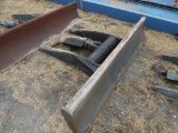 KOMATSU PC78 EXCAVATOR PUSH BLADE AND HYDRAULIC CYLINDER