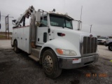 2013 PETERBILT 337 MECHANICS TRUCK, 130,092 MILES  DAYCAB, PACCAR PX8, ALLI