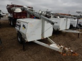 ALLMAND MAXI LITE ML8 LIGHT TOWER, 2494 HRS  KUBOTA DIESEL, RUNNING CONDITI