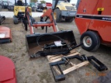 BUSH HOG 2846QT TRACTOR FRONT END LOADER,  Q/C BUCKET, S# 302156