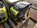 RYOBI 4000 WATT PORTABLE GENERATOR,  GAS POWERED