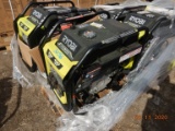 RYOBI 4000 WATT PORTABLE GENERATOR,  GAS POWERED