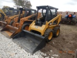 CATERPILLAR 226B SKID STEER, 11037 HRS  CANOPY, AUX HYD, 65