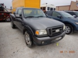 2007 FORD RANGER PICKUP TRUCK, 159,802 MILES  2WD, EXTENDED CAB, 3.0L GAS,