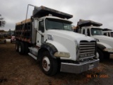 2006 MACK CV713 GRANITE DUMP TRUCK, 516,941 MILES  DAYCAB, T/A , E7 MACK, A