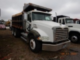 2006 MACK CV713 GRANITE DUMP TRUCK, 492,024 MILES  DAYCAB, T/A , E7 MACK, A
