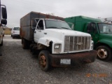 1995 CHEVROLET KODIAK CHIPPER DUMP TRUCK, 161,124 MILES  3116 CAT DIESEL, 5