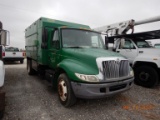 2006 INTERNATIONAL 4200 CHIPPER DUMP TRUCK, 104,003 MILES  VT365 DIESEL, EA
