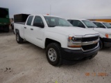 2016 CHEVROLET 1500 PICKUP TRUCK, 129064 MILES  4X4, EXTENDED CAB, TRUCK, 5