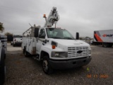 2006 CHEVROLET 4500 UTILITY BUCKET TRUCK, 140K+ MILES  DAYCAB,  8.1L GAS, A