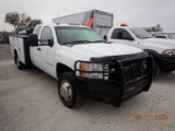 2008 CHEVROLET 3500 UTILITY PICKUP TRUCK, 145,653 MILES  4WD, EXTENDED CAB,