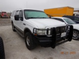 2004 FORD EXCURSION SUV, 290,890 miles  V10 GAS, A/T, A/C, P/S, S# 4EA55824