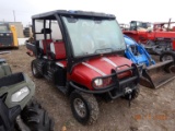 2009 POLARIS RANGER 700 ATV, 674+ mi,  4 X 4, 4-SEATER, ELECTRIC WINCH S# 9
