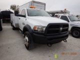 2014 DODGE 5500 UTILITY TRUCK, 211,217+ mi,  2-WD, 6.7L CUMMINS DIESEL, AUT