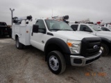2011 FORD F-550 XL MECHANICS TRUCK, 46,215+ mi,  4 X 4, 6.7L POWERSTROKE DI