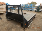 STEEL FLATBED,  11', SKIRTED