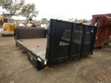 STEEL FLATBED,  12', WITH LIFTGATE