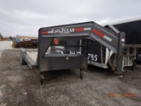 2019 EAST TEXAS TRAILERS LOWBOY TRAILER,  GOOSENECK, 20', TANDEM AXLE, RUBB