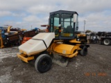 2015 LAYMOR SM400 SWEEPMASTER BROOM, shows 249+ hrs,  CAB, AC, KUBOTA DIESE