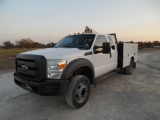 2012 FORD F-450 XL MECHANICS TRUCK, 94,474+ mi,  EXTENDED CAB, 2-WD, 6.8L G