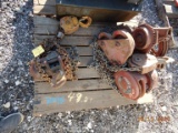 (2) OVERHEAD WINCHES