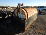 FUEL TANK,  1,000-GAL, WITH PUMP AND CONTAINMENT