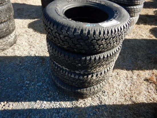 (4) 235/75R15 TIRES