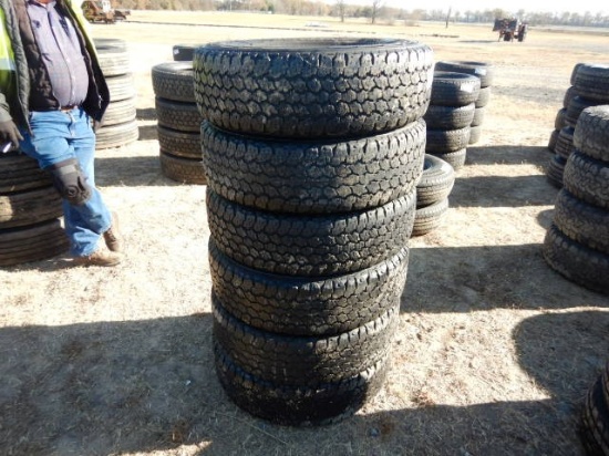 (6) 245/75R17 10-PLY TIRES