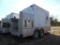 2007 ATC ALUMINUM DOGHOUSE TRAILER,  16', TANDEM AXLE, RUBBER TORSION SUSPE