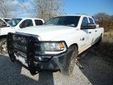 2012 DODGE 3500 TRUCK, 253,914+ mi,  CREW CAB, 4 X 4, 6.7 LITRE CUMMINS DIE