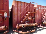 DRAGON FRAC TANK TRAILER,  500-BBL, SINGLE AXLE, SPRING RIDE SUSPENSION, EX