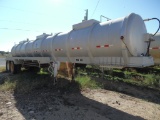 2007 OVERLAND ALUMINUM KILL TRAILER,  130-BBL, TANDEM AXLE, AIR RIDE SUSPEN