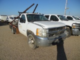 2008 CHEVROLET 3500 FLATBED TRUCK, unknown mi,  4-WD. 6.0 LITRE GAS, AUTOMA