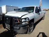 2012 CHEVROLET 2500 TRUCK, 128,750+ mi,  CREW CAB, 2-WD, 6.0 LITRE GAS, AUT