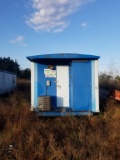 BLUE OFFICE BUILDING,  SKID MOUNTED, A/C UNIT  (LOCATION 304 WOODLAWN RD, K