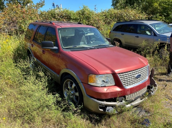 2003 FORD EXPEDITION SUV,  GAS, AUTOMATIC, (NO KEYS) S# 1FMFU17L63LB86033