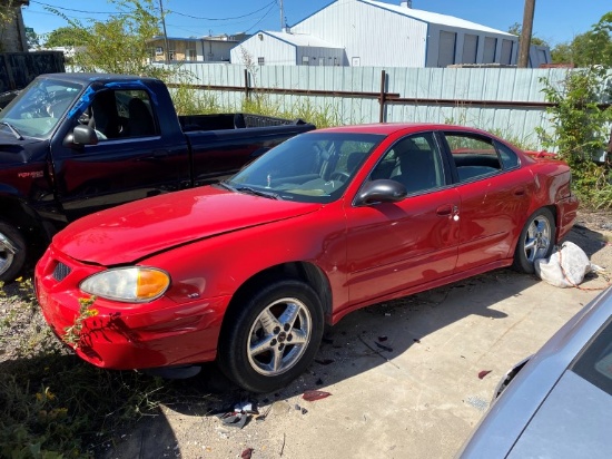 2004 PONTIAC GRAND AM CAR,  GAS, AUTOMATIC, TURNS OVER S# 1G2NF52E14M590061