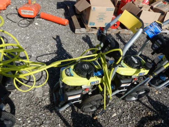 RYOBI POWER WASHER,  GAS, 3000-PSI, NEW / UNUSED