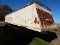 HOPPER BOTTOM GRAIN TRAILER,  WITH NEW TARP AND WIRING, 40’, 60” SIDES, 24.