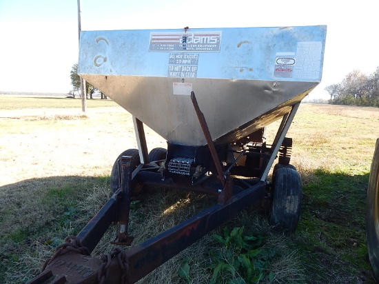 ADAMS FERTIZER CART,  WHEEL DRIVEN