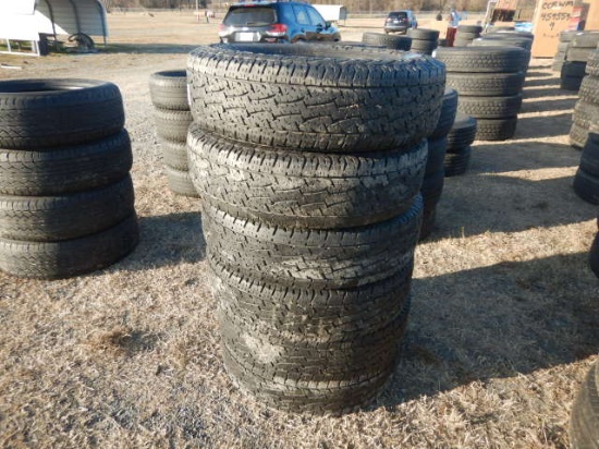 (6) 235/80R17" 10 PLY TIRES TIRES