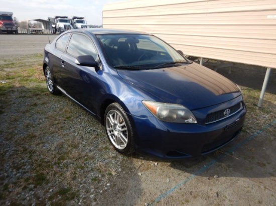 2007 SCION TC CAR, 174,596+ mi,  2-DOOR, 4-CYL GAS, 5-SPEED, PS, AC, SUNROO