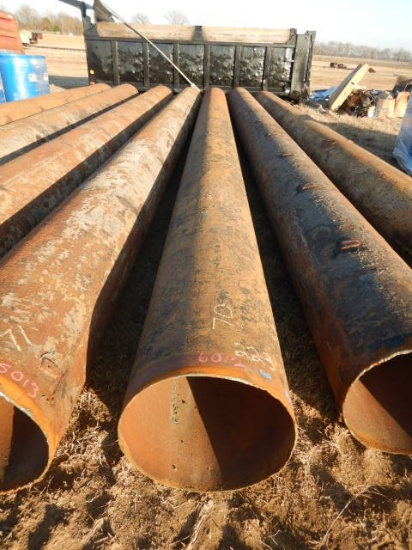 STEEL PIPE,  22" X ABOUT 30'