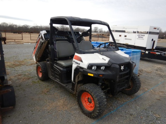 2016 BOBCAT 3400 ATV, 4,680+ mi, 719+ hrs,  SIDE BY SIDE, 4 X 4, DUMP BED,
