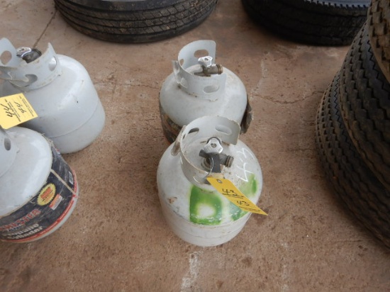 (2) 5 LB PROPANE TANKS