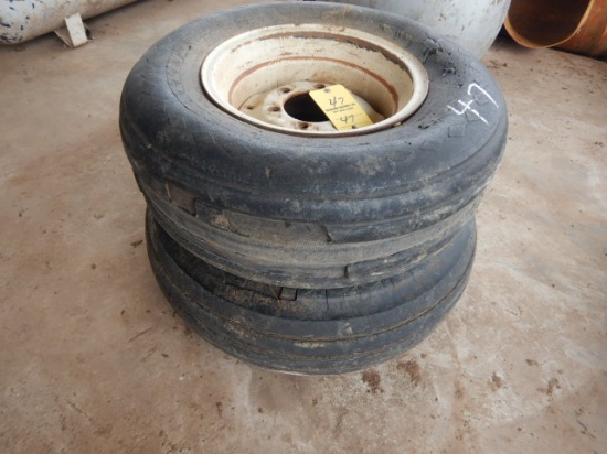 (2) IMPLEMENT TIRES